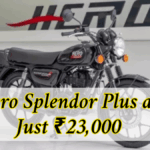Hero Splendor Plus at Just ₹23,000: Mileage, Features & Why You Should Buy It