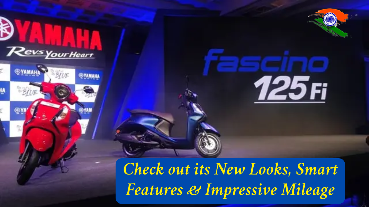 Yamaha Fascino 2025 Launched: New Looks, Smart Features, and Impressive Mileage